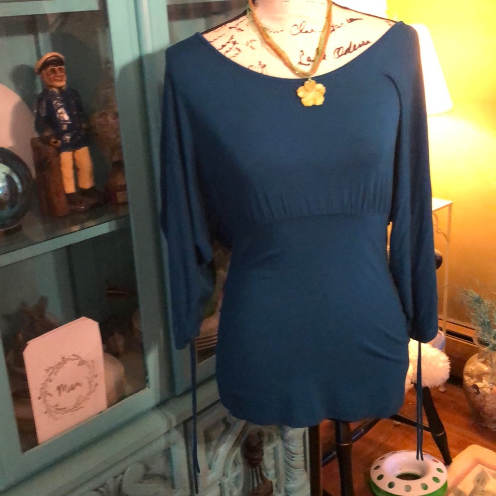Beautiful Kenar Teal top-
